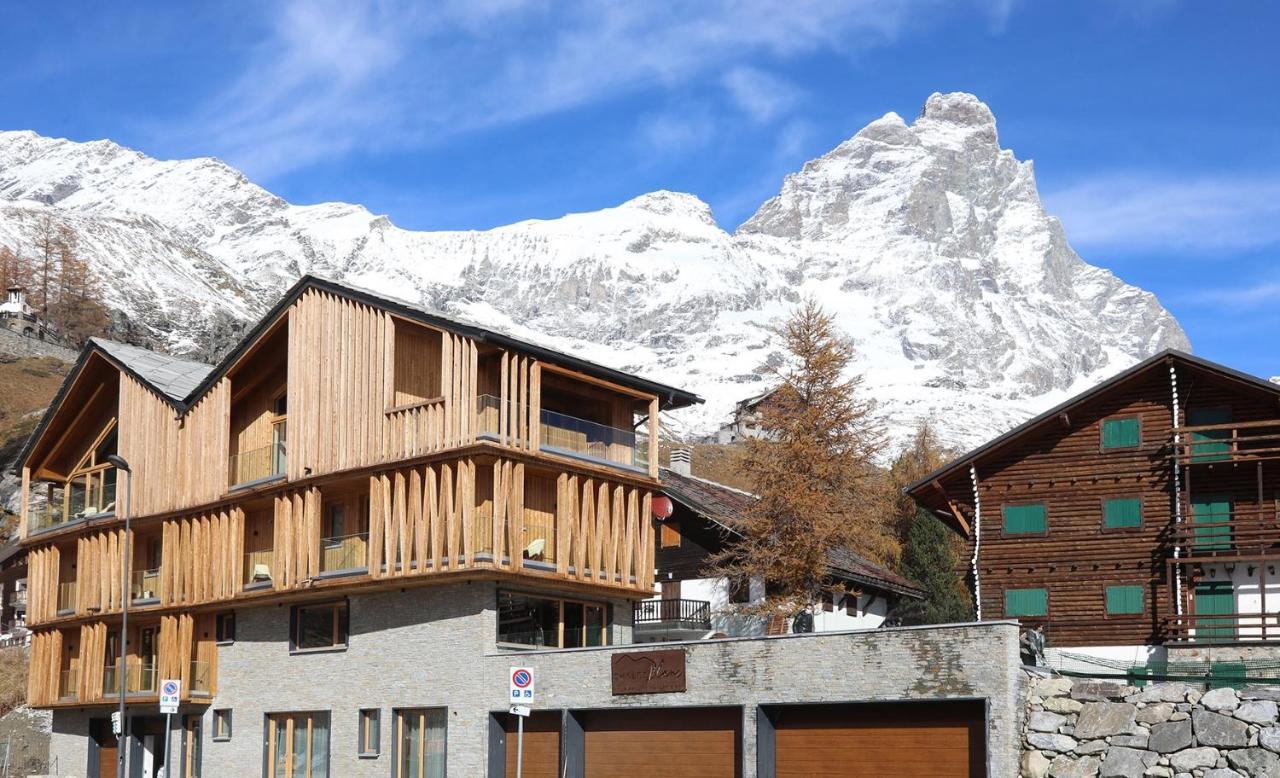 布勒伊-切尔维尼亚Chalet Blanc Cervinia住宿加早餐旅馆 外观 照片